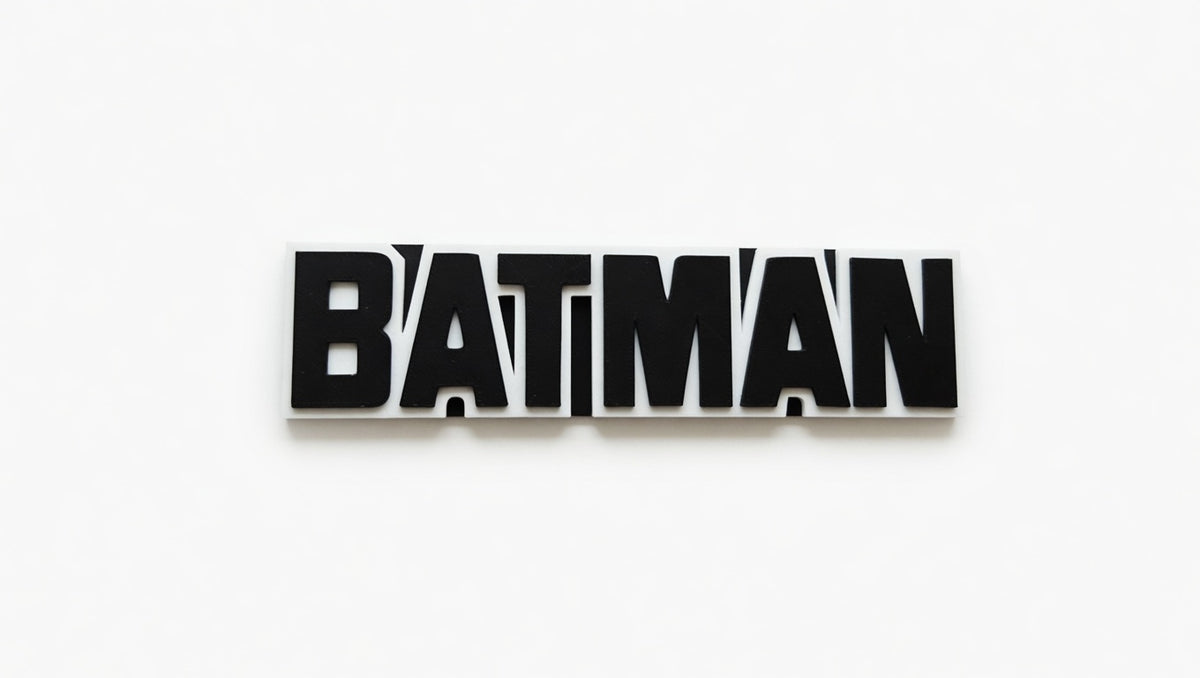 Modular Logo - Batman (McFarlane - White)