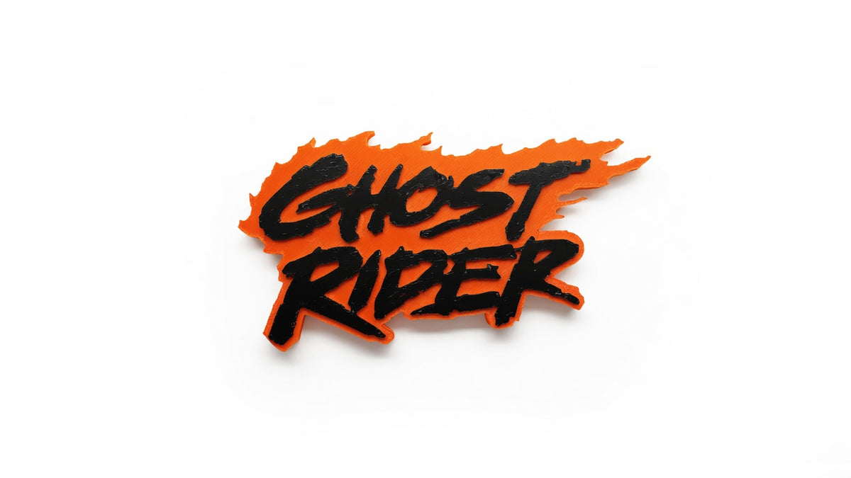 Modular Logo - Ghost Rider (Flame Orange)
