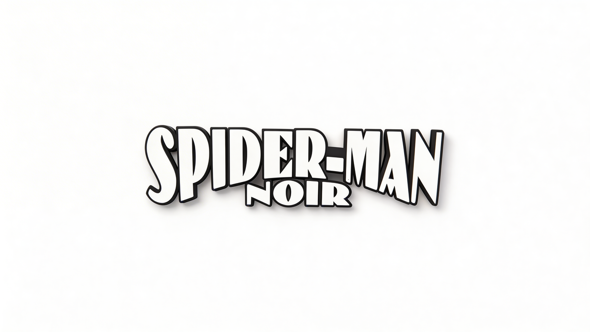Modular Logo - Spider-Man (Noir)