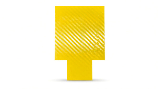 BCW Box Label Plate - Yellow