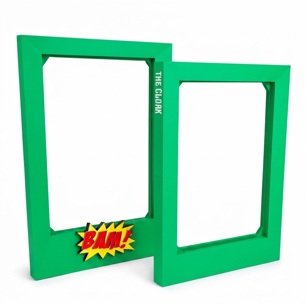 The 4K Legends™ CLOAK Raw Comic Book Display