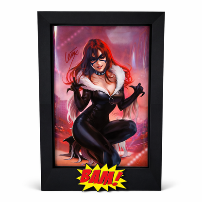 The 4K Legends™ CLOAK Raw Comic Book Display
