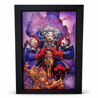 The 4K Legends™ CLOAK Raw Comic Book Display