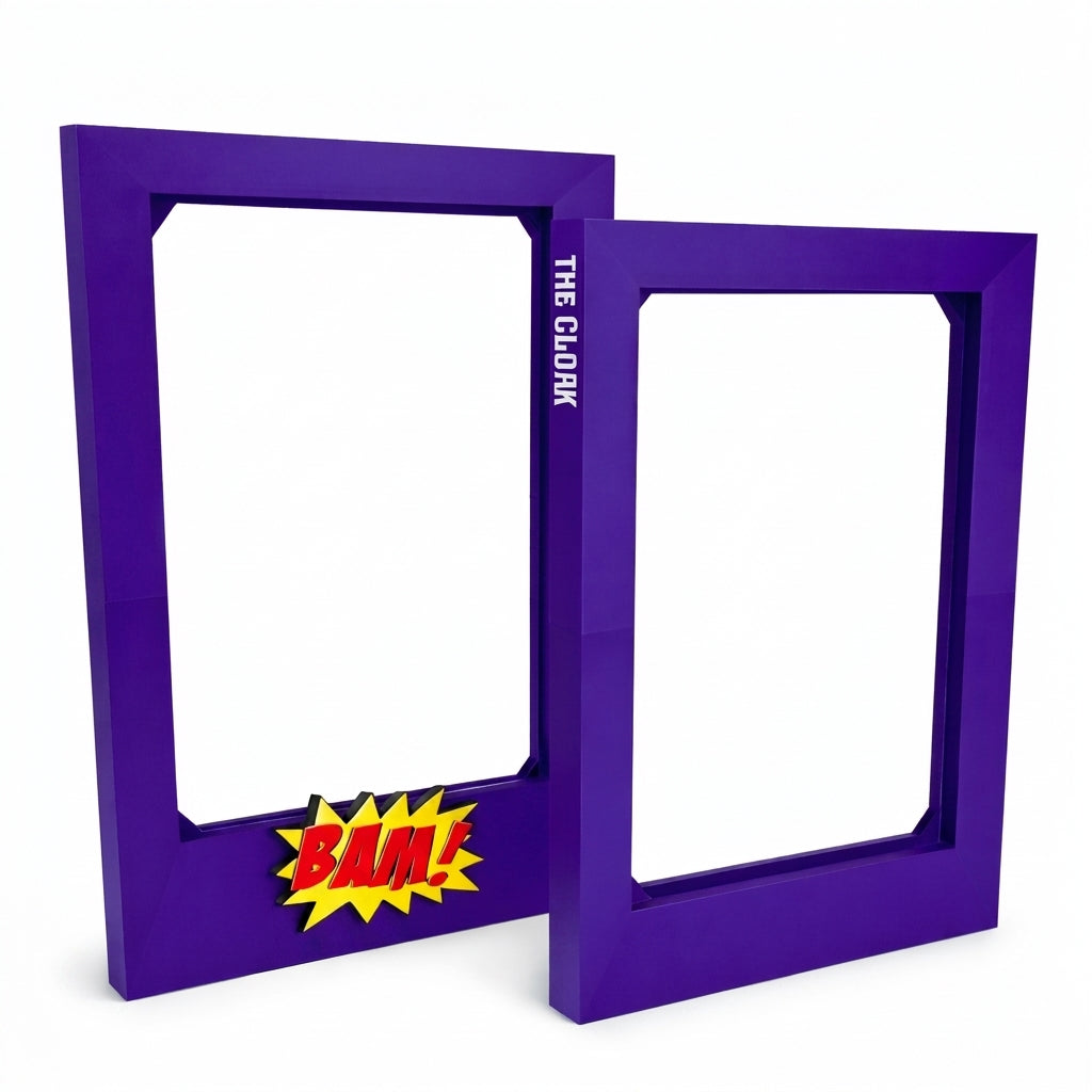 The 4K Legends™ CLOAK Raw Comic Book Display