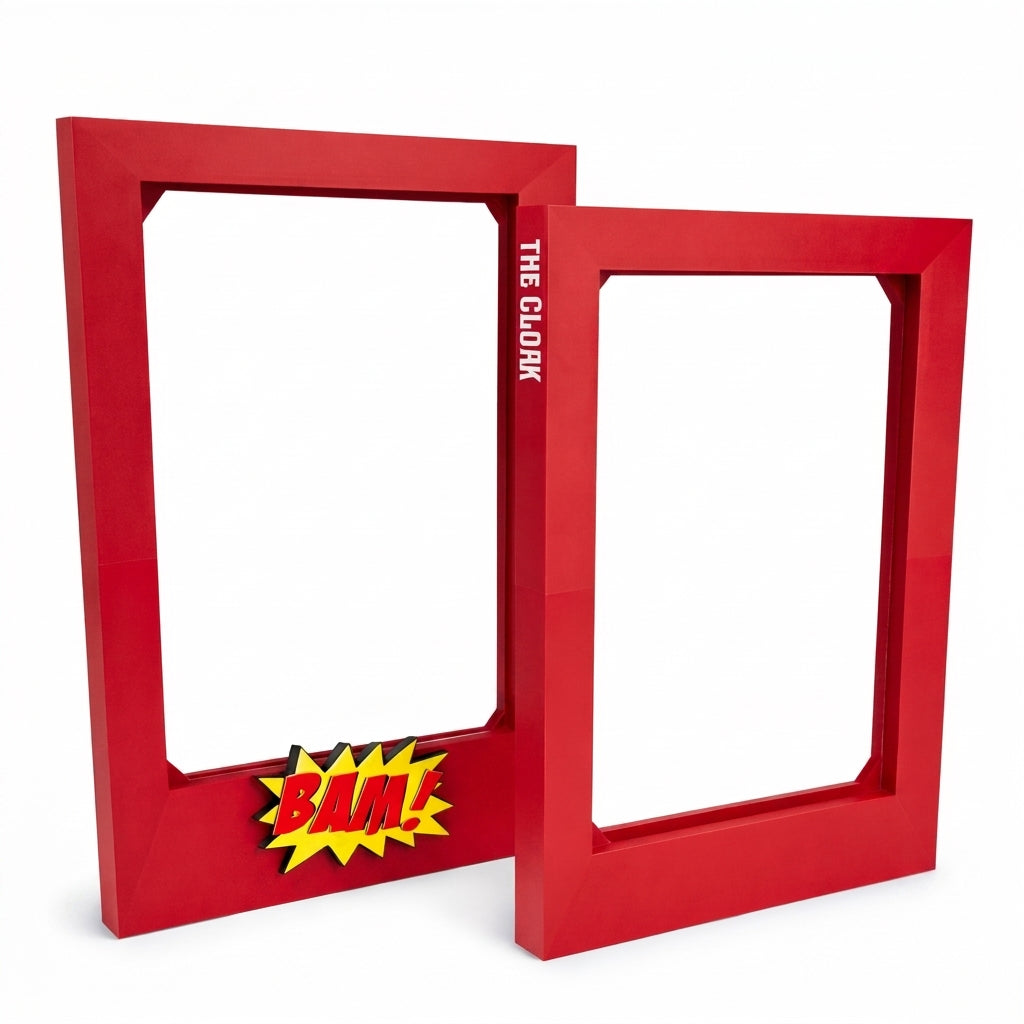 The 4K Legends™ CLOAK Raw Comic Book Display