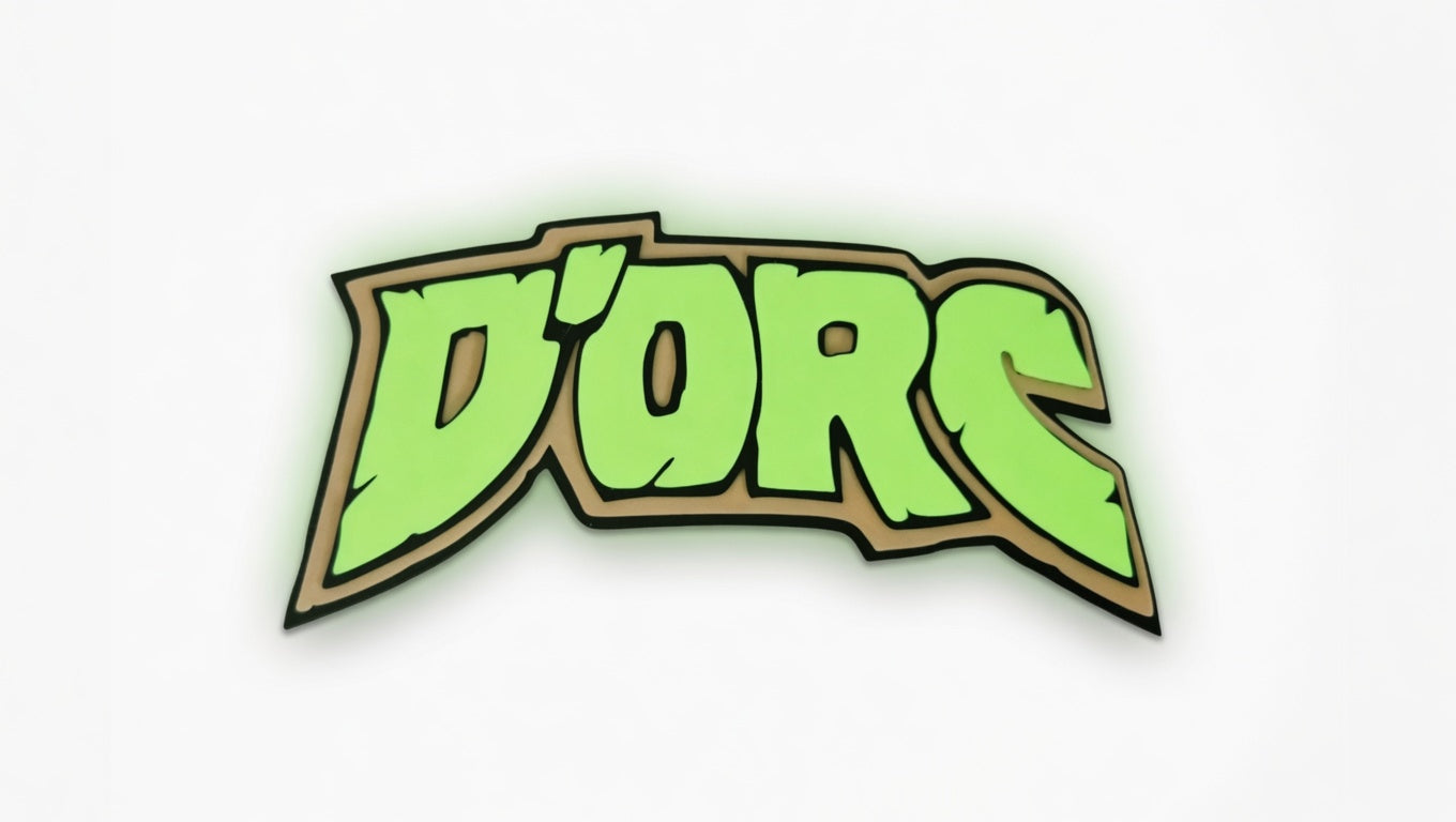 Glow-in-the-Dark Logos