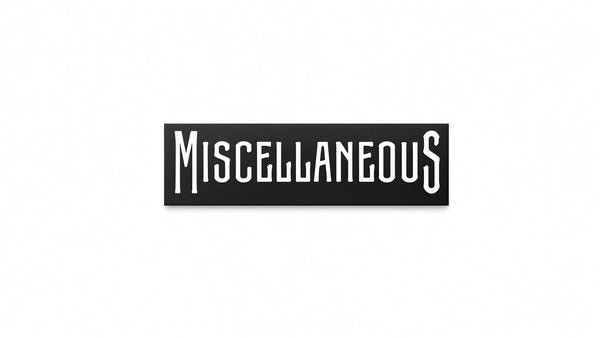 BCW Label - Miscellaneous